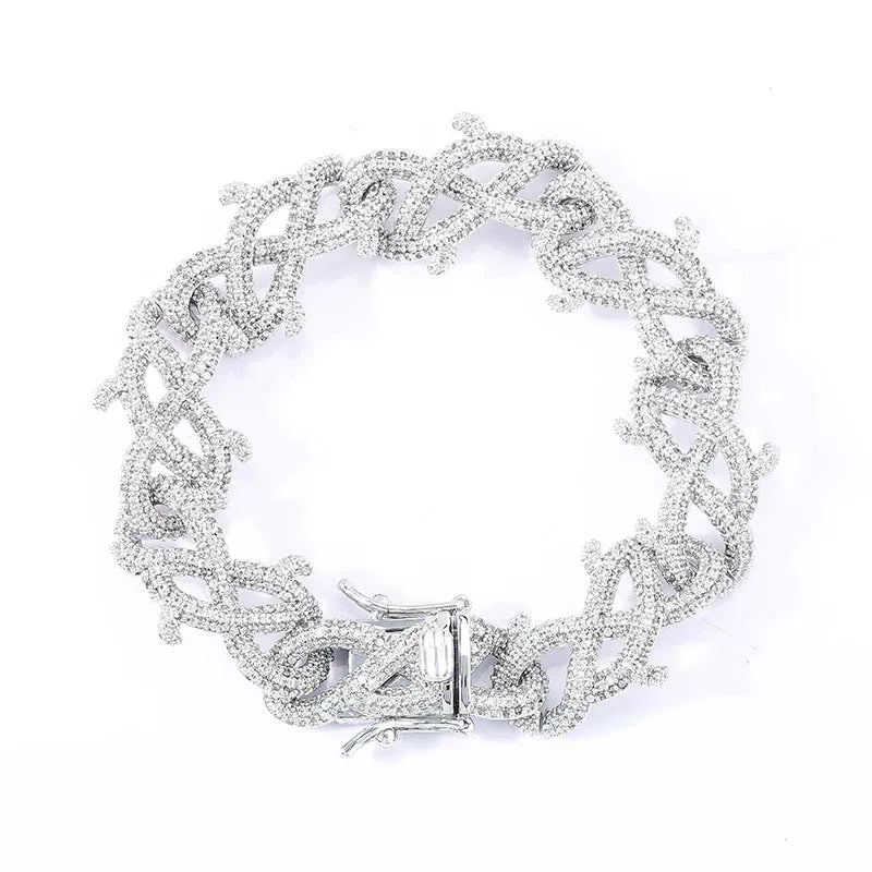 Ice Out Thorns Miami Curb Cuban Link Chain