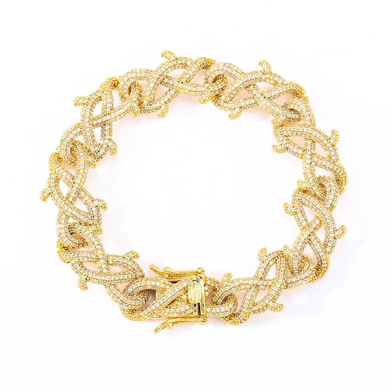 Ice Out Thorns Miami Curb Cuban Link Chain