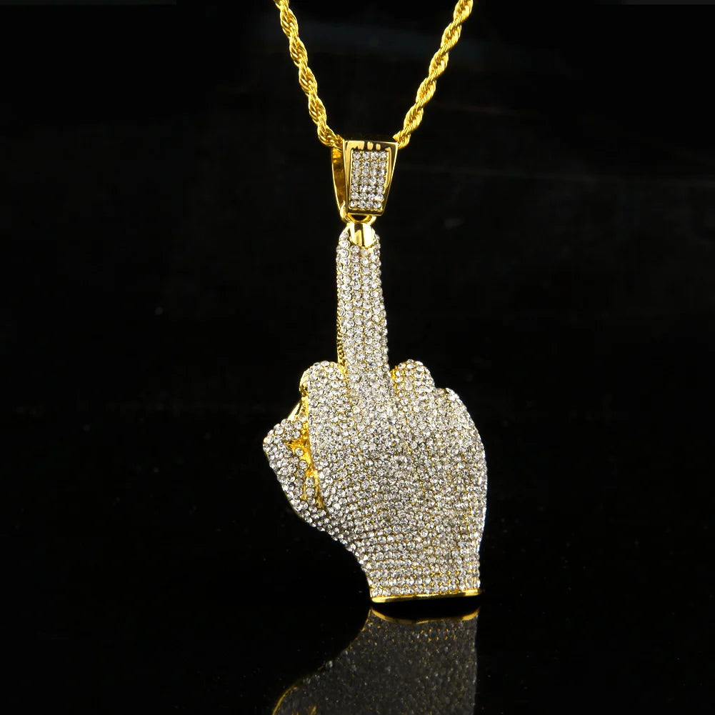 Polite Gesture Pendant