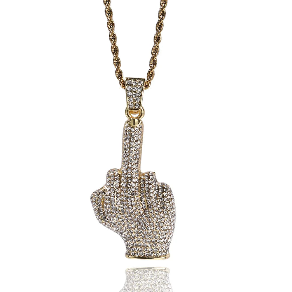 Polite Gesture Pendant
