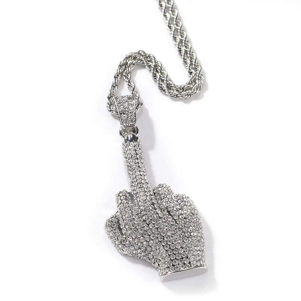 Polite Gesture Pendant