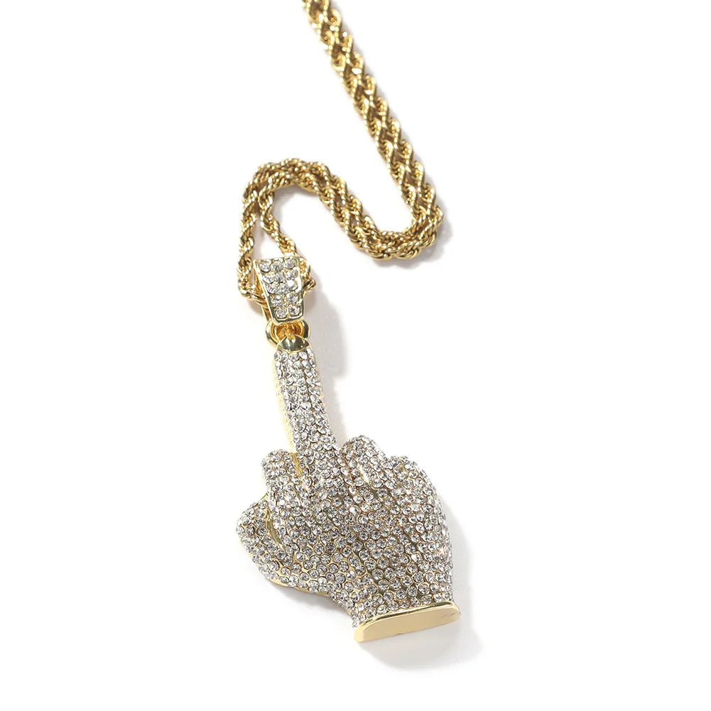 Polite Gesture Pendant