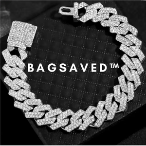 Bagsaved™ Cuban Chain Ice Bracelet