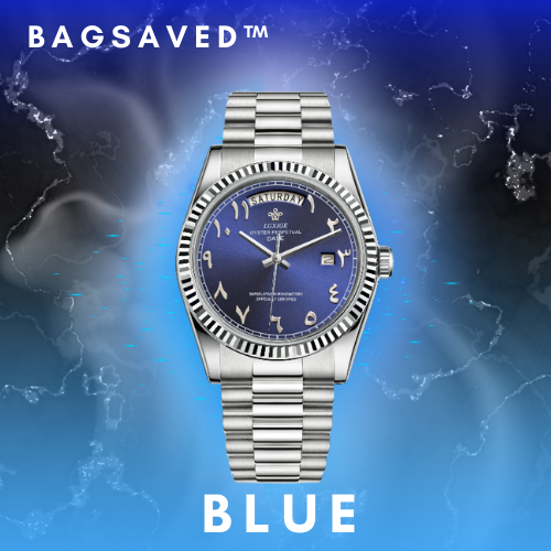 Bagsaved™ Arabic Dial Stainless Steel Watch