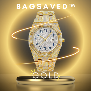 Bagsaved™ Luxury Arabic Dial Ice Watch